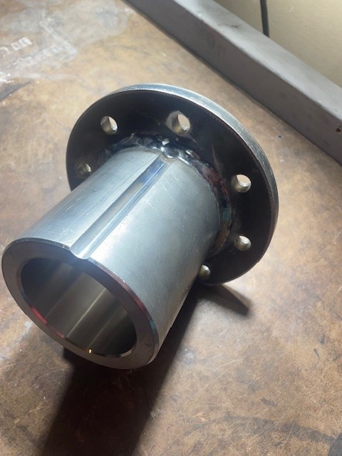 Welded and Machined Spindle Support for Agricultural Industry